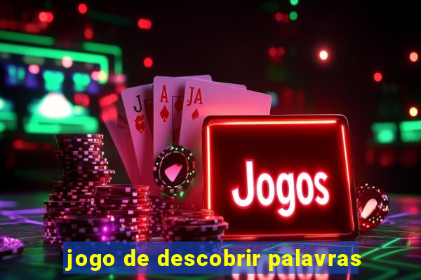 jogo de descobrir palavras